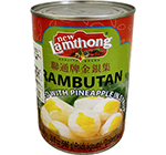 ランブータン パイナップル入り　シロップ漬け　缶　レムトン